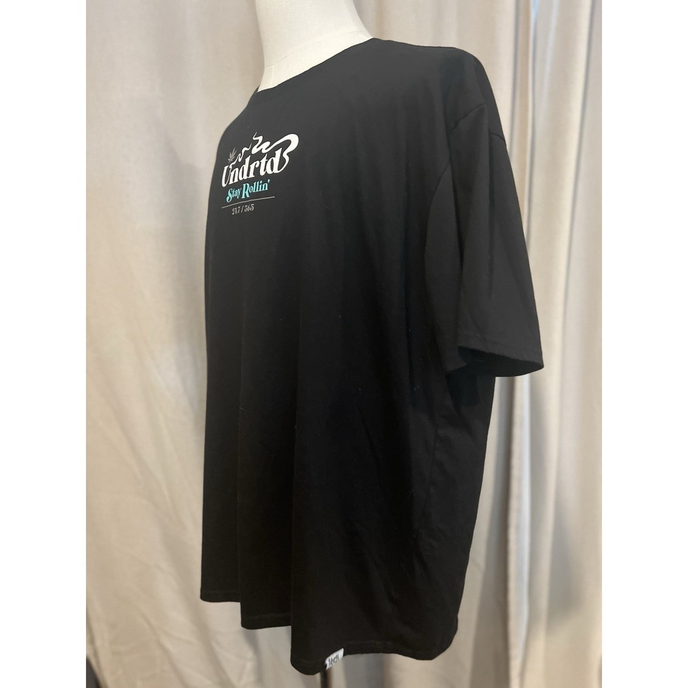 Undrtd T Shirt Stay Rollin' Awesome Graphics On Back 3xl Black - Picture 6 of 9